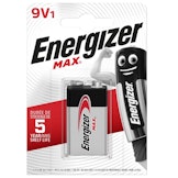 Energizer Max 6LR61 9V Blister