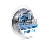 Philips H4 White Vision Ultra + W5W
