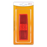 Q-Parts LED Markeringslamp 110x40mm 12v/24v Rood ( Blister )