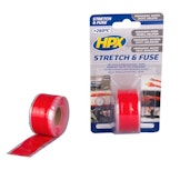 HPX Afdichtingstape / Stretch & Fuse 25mm x 3mtr Rood