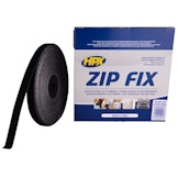 HPX Zip Fix Klittenband 20mm x 25mtr Lus Zwart