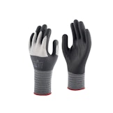 PSP Handschoenen Showa 381 Nitrile Foam grijs/zwart, maat L