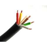 Q Cable Meervoudige Kabel 5x1.5mm² Rol 50mtr Rond