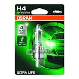 Osram 12v - 60/55w - P43t - H4 - Ultra Life - Blister 1st